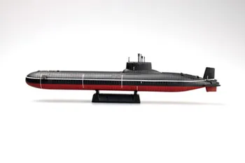 1:700 Rusijos Karinio Jūrų Laivyno Taifūnas Klasės Povandeninis Laivas Plastiko Surinkti Kariuomenės Karo Modelio Statinio Buidling Modelis Rinkiniai