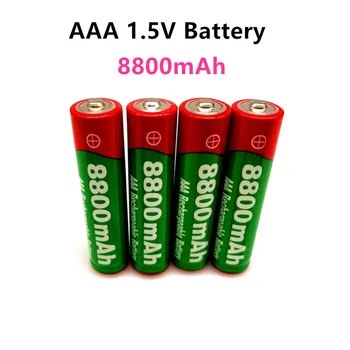 2020 Naujų 1,5 V AAA tipo akumuliatorius 8800mah AAA 1,5 V Naujus Šarminis Įkrovimo batery led šviesos žaislas mp3wait+nemokamas pristatymas