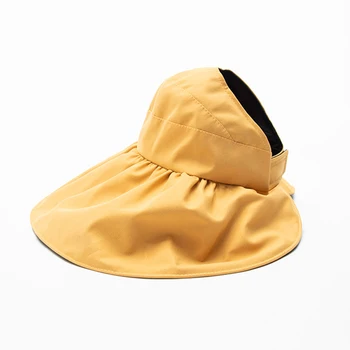 2022 Naujų korėjos Vasaros Moterims Saulės Skrybėlę UPF50+ UV Apsauga Moterų Medvilnės Lauko Platus Kraštų Kvėpuojantis Laisvalaikio Kelionių Segmento Skrybėlę