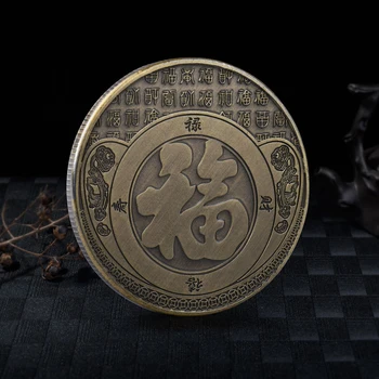 2022 Tigro Galva Bronzos Monetų Geros Kloties Kinijos Tigras Monetų Kolekciją Feng Shui Suvenyrai ir Dovanos