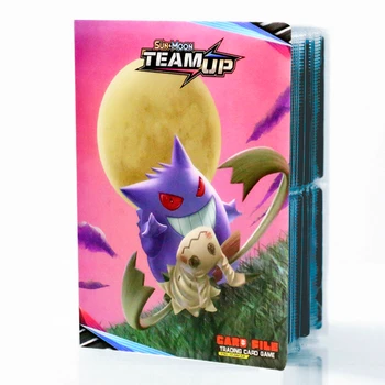 240 Korteles 4 Kišenėje Anime Pokemon Albumą Surinkimo Knygos Žaisti Žaidimą Žemėlapyje Rodyti Špagatus Pokemon Turėtojas Aplanko Vaikų Žaislas Dovana