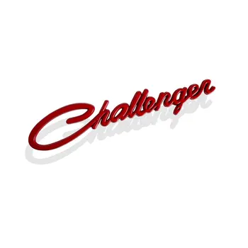 3D Metalo Logotipą, Automobilių Galinis Kamieno Lipdukai, Emblemos Ženklelio Lipdukai Dodge Ram 1500 Challenger Įkroviklis Kalibro Automobilių Stilius