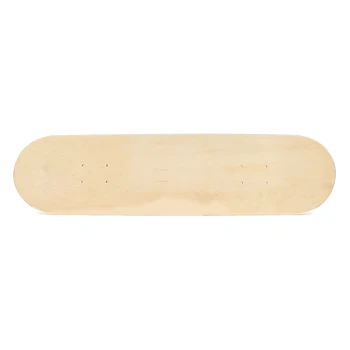 8 Sluoksnių Klevo Tuščią Skateboard Deck Dvigubai Rokeris Beginnner Didelio Elastingumo Longboard Riedlentės Natūralaus Klevo Medienos Riedlentė