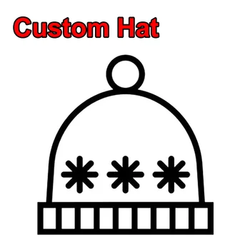 Custom Megztos Kepurės Beanies Cusotm Logotipą, Žieminės Kepurės Unisex Kepurės Su Pom Pom Suaugusiųjų Vaiko Nemokamas pristatymas