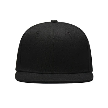 Didmeninė Logotipą Tuščią Mygtuką Skrybėlę Suaugusiųjų vientisos Spalvos Plokščias Nagų Hip-Hop Kepurė Vyrams ir Moterims