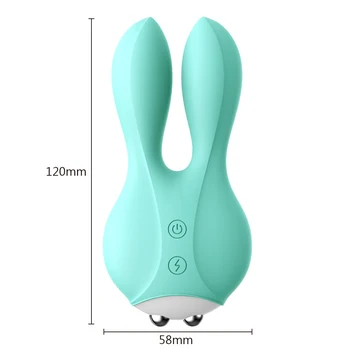 Elektros Rabbit Vibratorius Vibruoja Kiaušialąstė Sekso Žaislas, Skirtas Moterų Masturbacija 12 Dažnio Krūties Klitorio Stimuliacija Massager