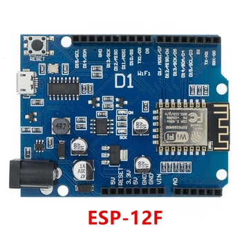 ESP-12E WeMos D1 UNO R3 CH340 CH340G WiFi Plėtros Taryba Pagrįstas ESP8266 Shield Smart Elektroninės MIKROSCHEMOS, Dėl minėto sprendimo Arduino Suderinama IDE