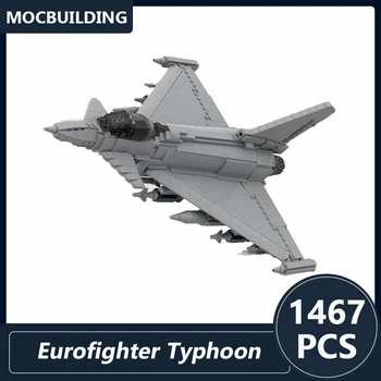Eurofighter Typhoon Modelis Ss Blokai Transporto priemonės Kovotojas Serijos 