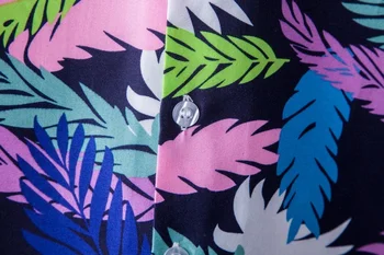 Havajų Paplūdimys Vėjo Gėlių Marškinėliai 2022 Vasaros Spausdinti Havajų Marškinėliai Vyrams Negabaritinių Atostogų Vėjo Lapų, Gėlių Marškinėliai, Topai