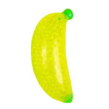 Korėtus Bananų Granulių Streso Kamuolys Žaislas Squeezable Minkštųjų Vaisių Formos Jutimo Išskleidimo Fidgeting Rikošetas Išspausti Žaislai