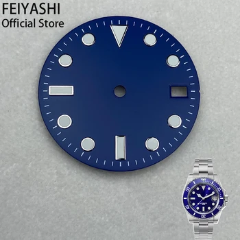 Laikrodžiai, Aksesuarai 28,5 mm Žalios Šviesos Vieno Objektyvo ratuką seiko nh35a nh36 judėjimo 