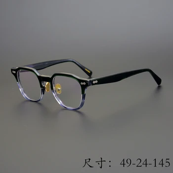 Limited edition Derliaus Acetatas netinkamų akinių rėmeliai KC-60 vertus, pagamintas Japonijoje moterų ir vyrų unikalų stilių originalo kokybę