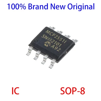 MCP2551-I/SN MCP MCP2551 MCP2551-I IC GALI transiveris vairuotojo SOP-8 Brand New Originalus