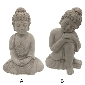 Minimalistinio Budos Statula, Skulptūra Statulėlės Budistų Meditacijos Kiemo Akvariumas Namų Puošimas Ornamentais