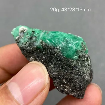 Natūralus žaliasis smaragdas mineralinių gem kokybės krištolo egzempliorių akmenys ir kristalai kvarco kristalai