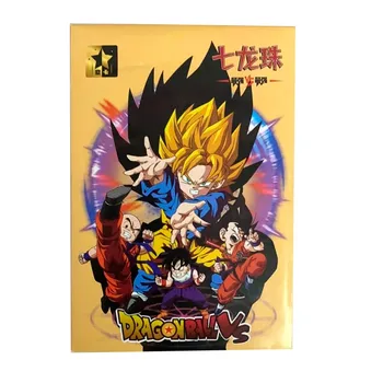 Nauja Japonų Anime Dragon Ball Z Kolekcijos Žaidimo Kortelės Tcg Gokas Vedžitas Duomenys Hobis Kolekcionuojamų Retas Kortas, Vaikų Žaislas Dovanos