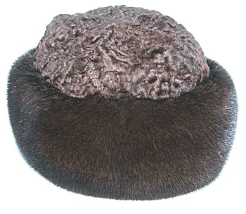 Nemokamas Pristatymas Nauja Originali Audinės Kailio kepurę tikro kailio kepurė Vyrų Audinės kailio kepurę Žiemą 3 spalvų Didmeninė Mažmeninė