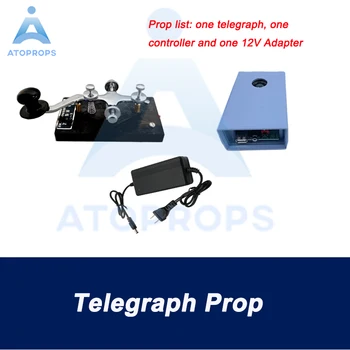 Pabėgti kambarys Telegraph Klaviatūros Prop naudoti telegraph klaviatūra norėdami įvesti teisingą slaptažodį atrakinti pabėgti žaidimas ATOPROPS