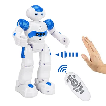 Protingas Robotas Multi-funkcija USB Įkrovimo Vaikų Žaislas Šokių Nuotolinio Valdymo Gestas Jutiklis Žaislas Vaikams Gimtadienio Dovanos