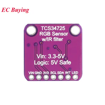 TCS34725 RGB Spalvų Jutiklis Atpažinimo Modulis IIC I2C Plėtros Taryba Pakeisti TCS230 TCS3200 GY-33 Arduino