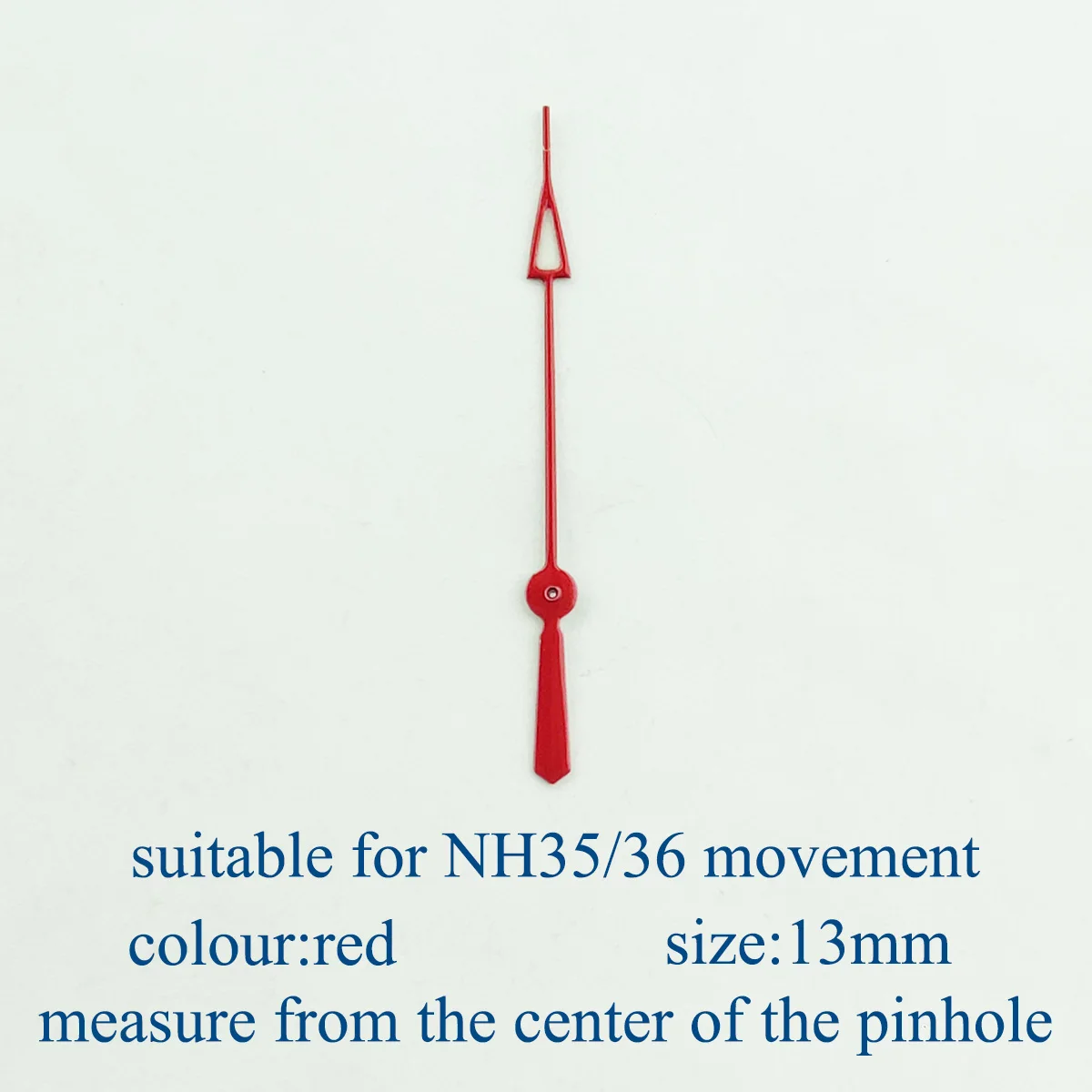 Nh35 rankas žymiklį Sidabrinė adata žalios šviesos, Laikrodžių priedai,tinka nh35 Antra Rankas nh36 judėjimo M1